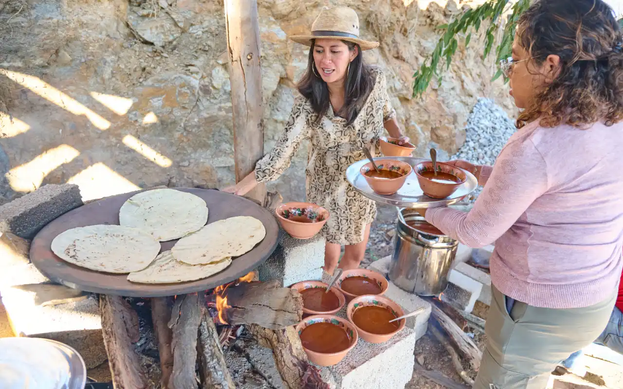 Cocina de humo en palenque